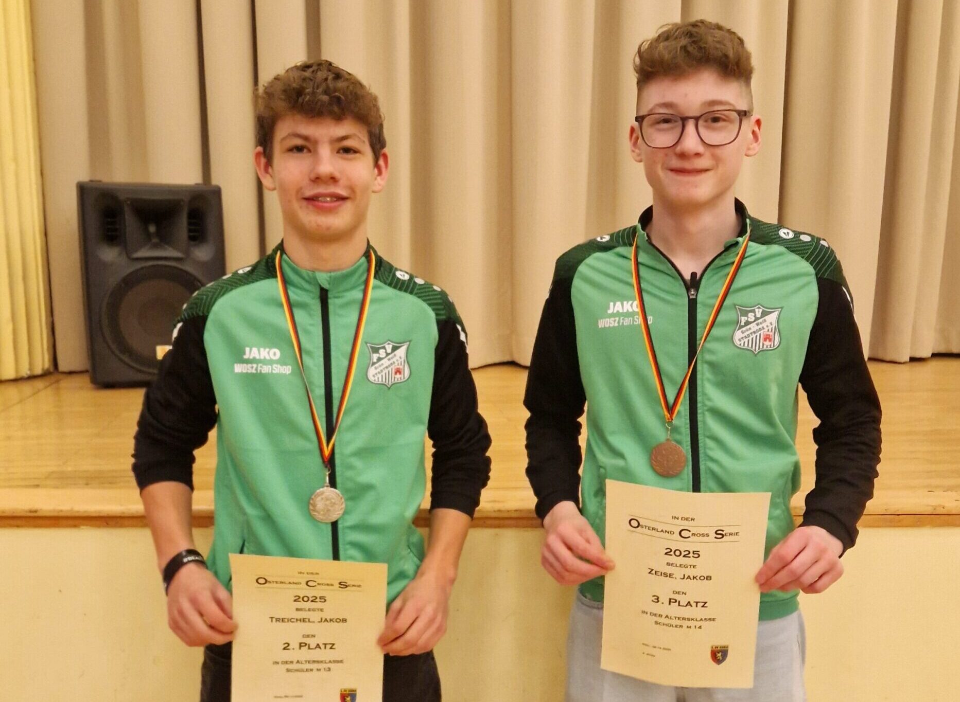 Silber und Bronze für Leichtathleten beim Osterland-Cup 1000027936