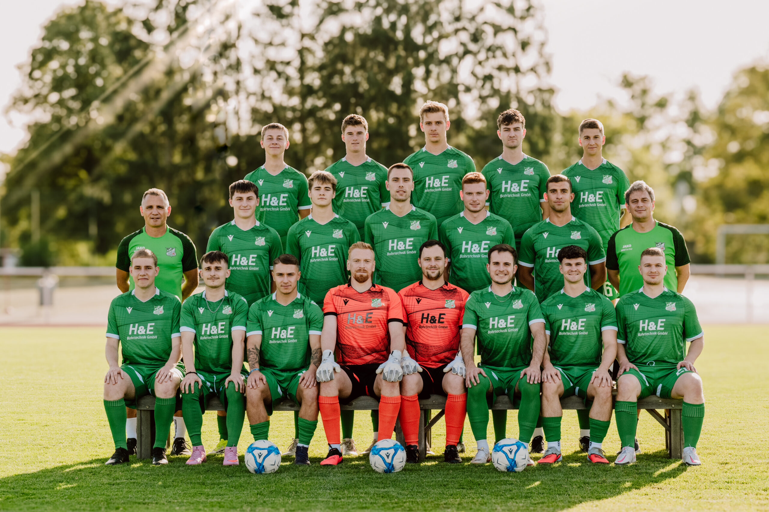 Fußball mannschaftsfoto 26 27a